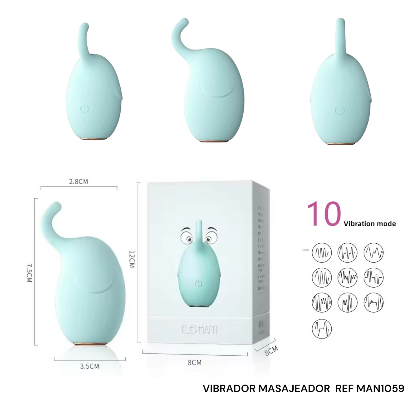 VIBRADOR MASAJEADOR