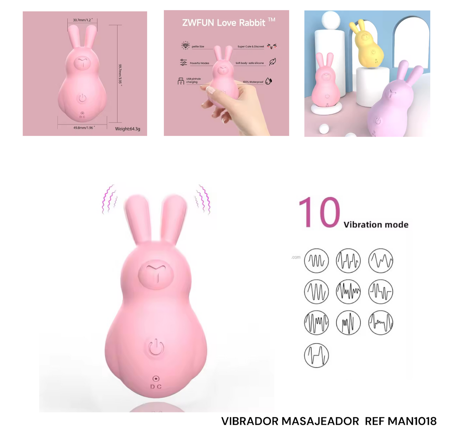 VIBRADOR MASAJEADOR