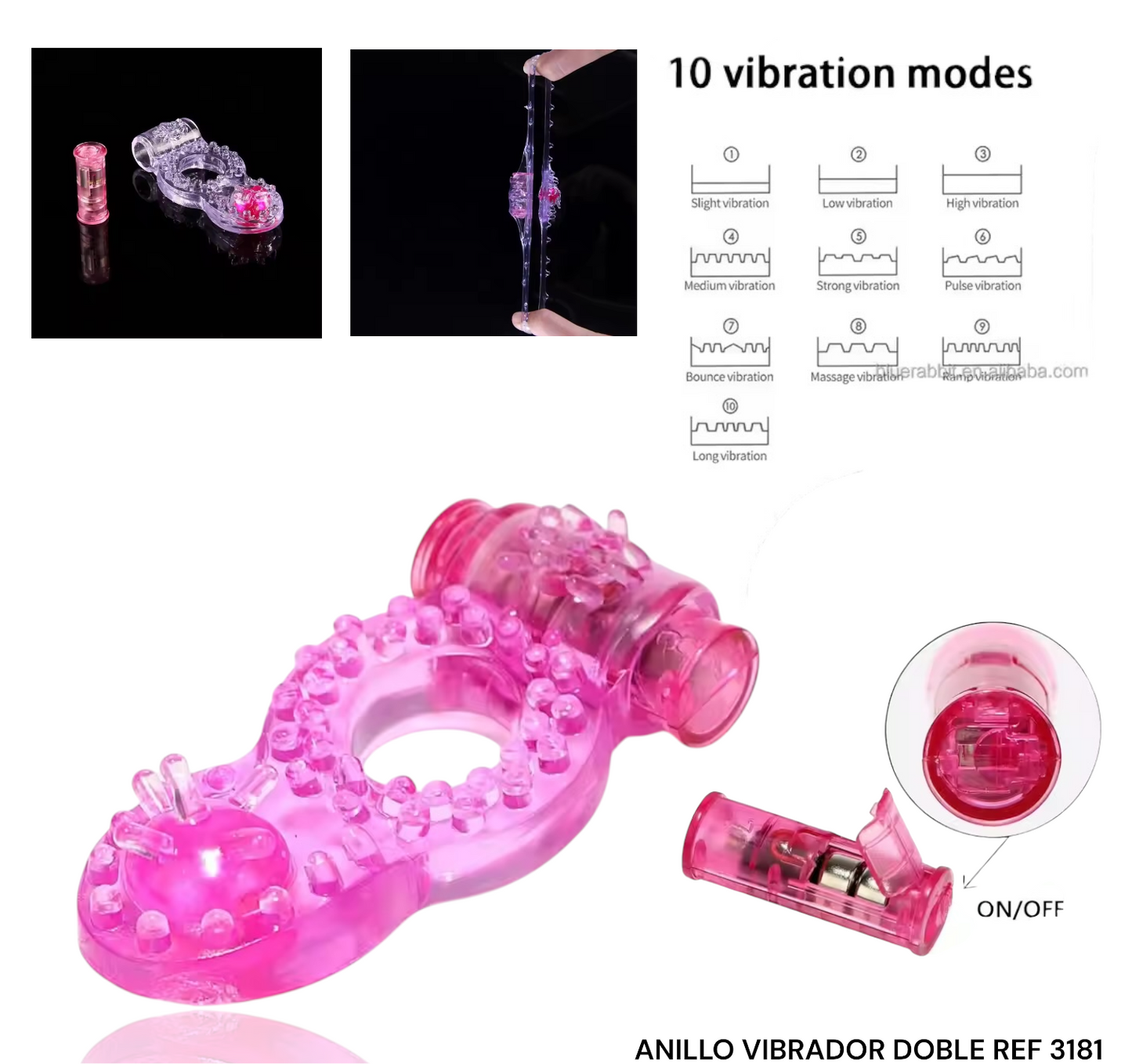 ANILLO VIBRADOR DOBLE