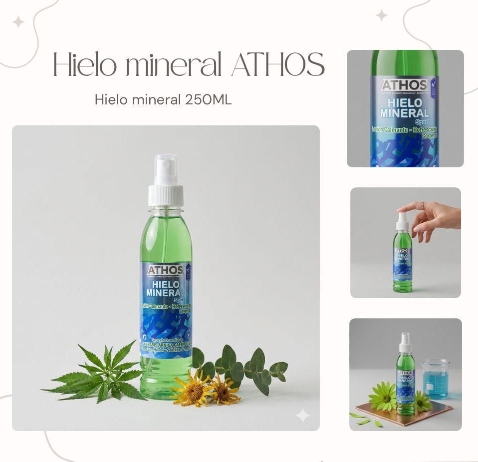 HIELO MINERAL ATHOS 250ML