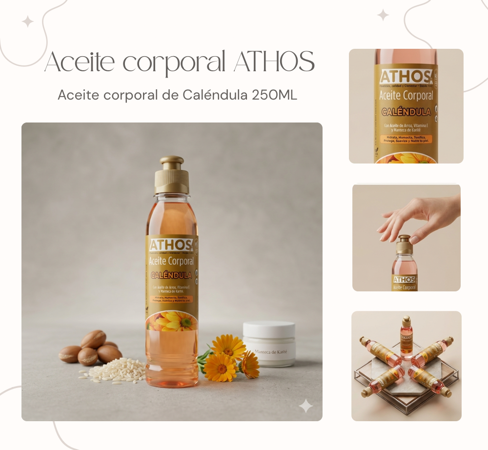 ACEITE CORPORAL 250ML ATHOS DE CALENDULA