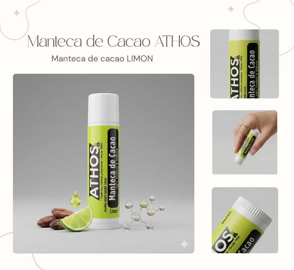 MANTECA DE CACAO LIMON ATHOS