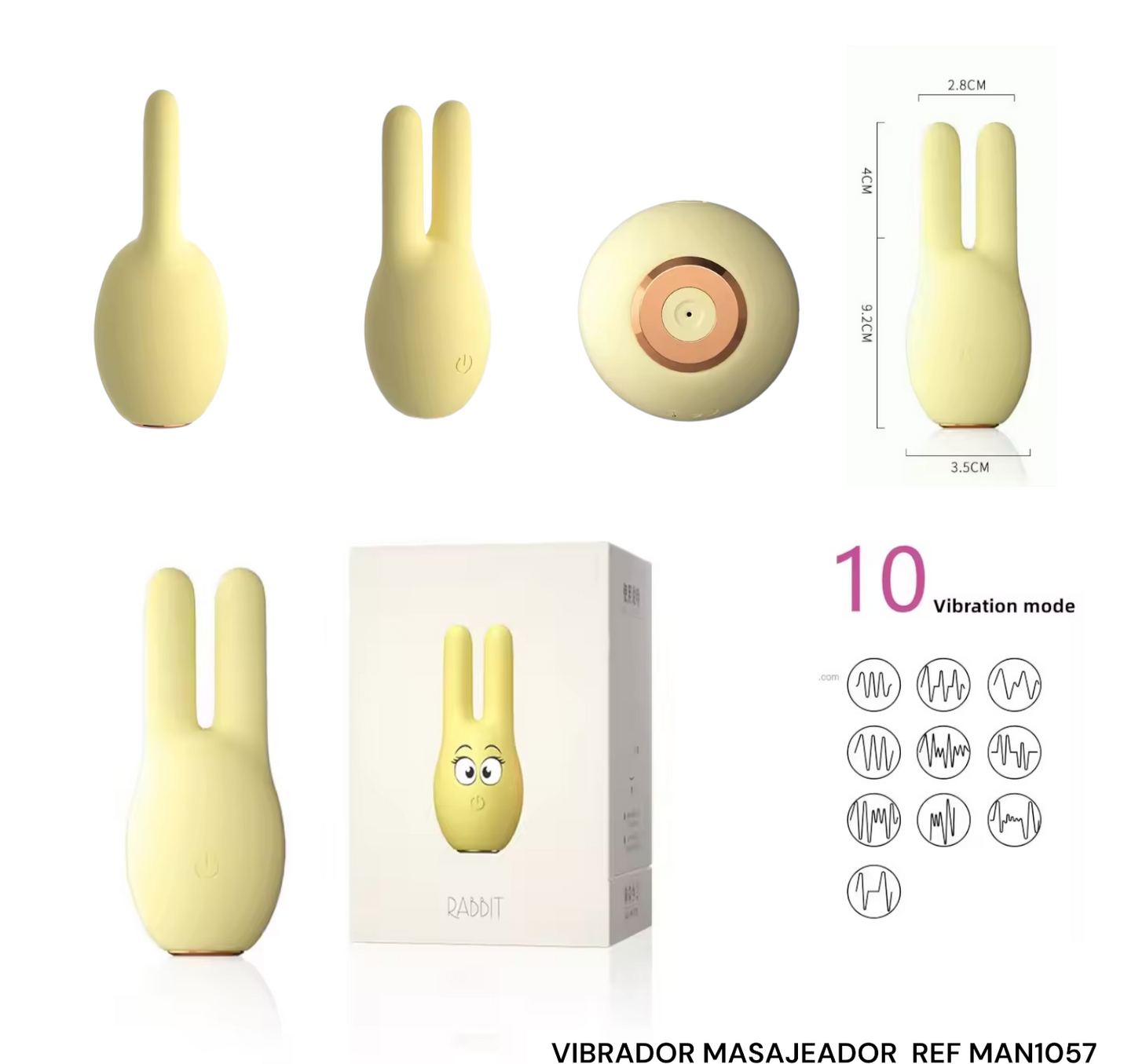 VIBRADOR MASAJEADOR