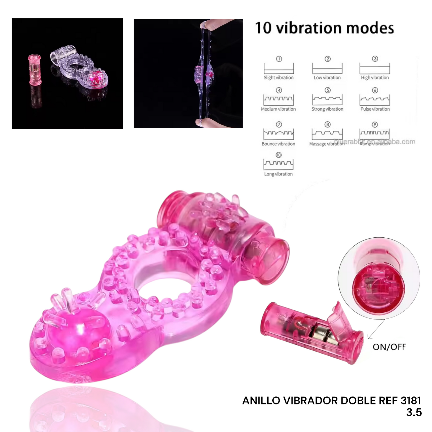 ANILLO VIBRADOR DOBLE