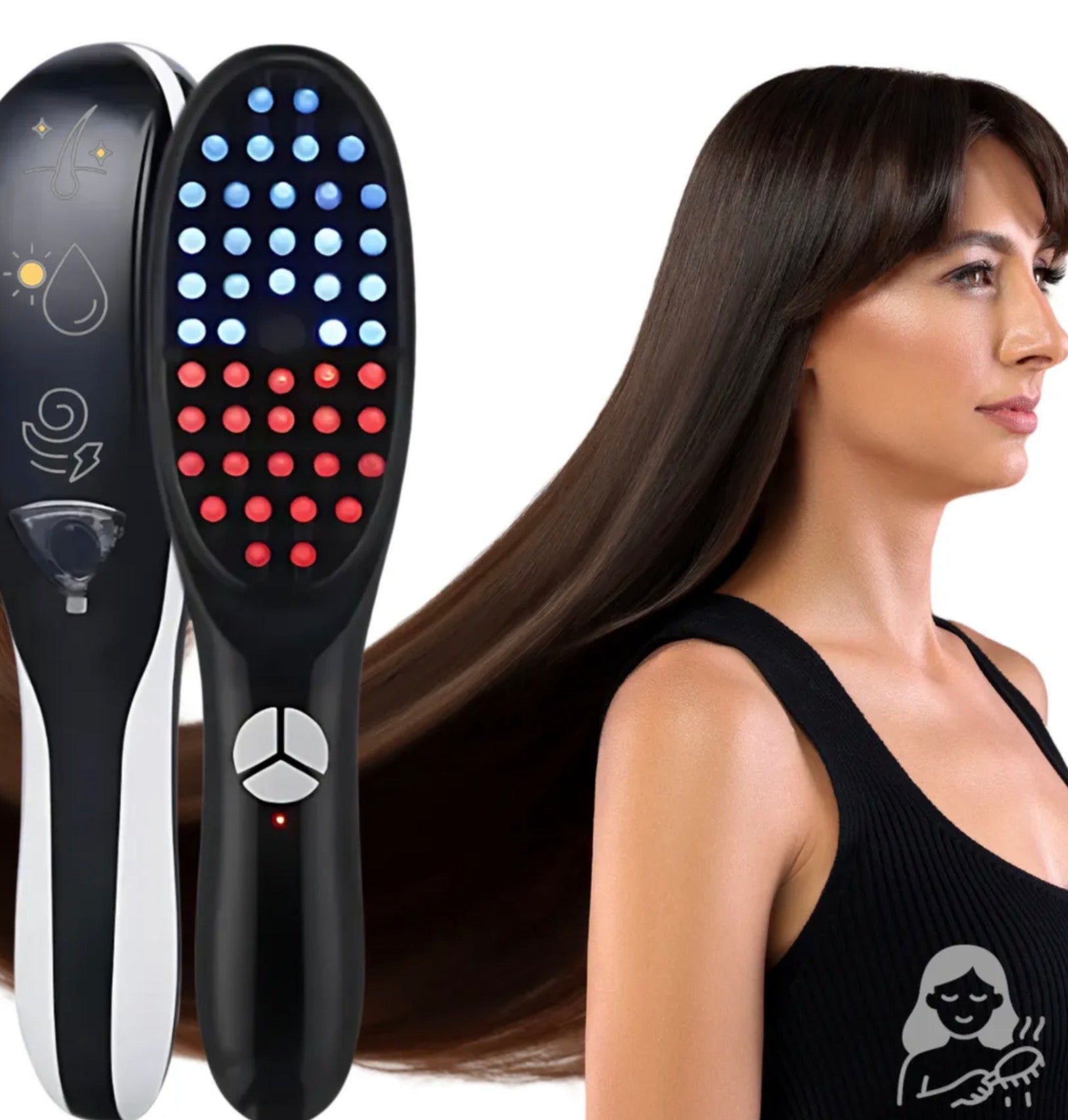 COMBO CEPILLO TERAPIA CAPILAR + PULVERIZADOR (Envío Gratis)