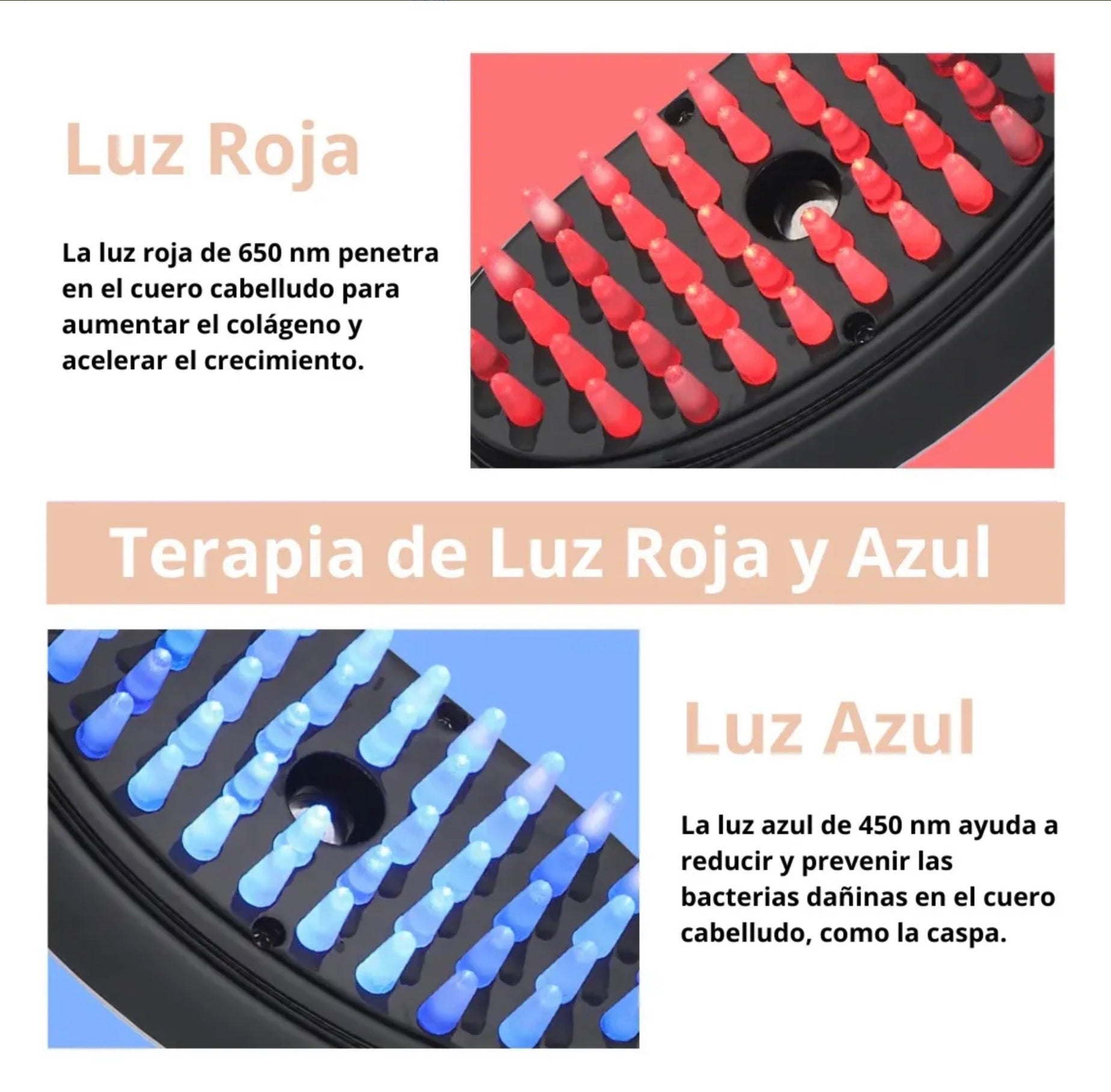 CEPILLO DE TERAPIA CAPILAR