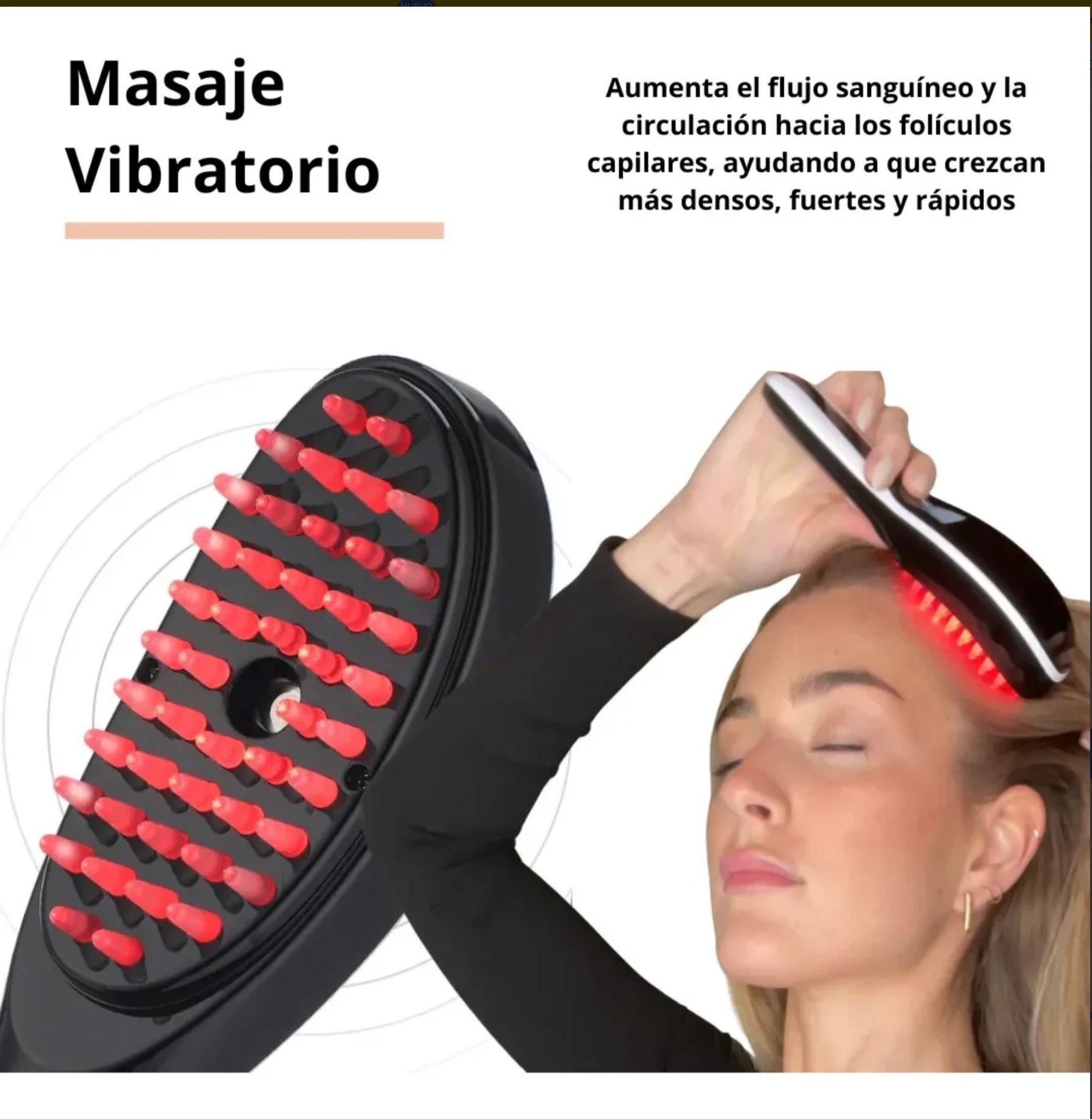 CEPILLO DE TERAPIA CAPILAR