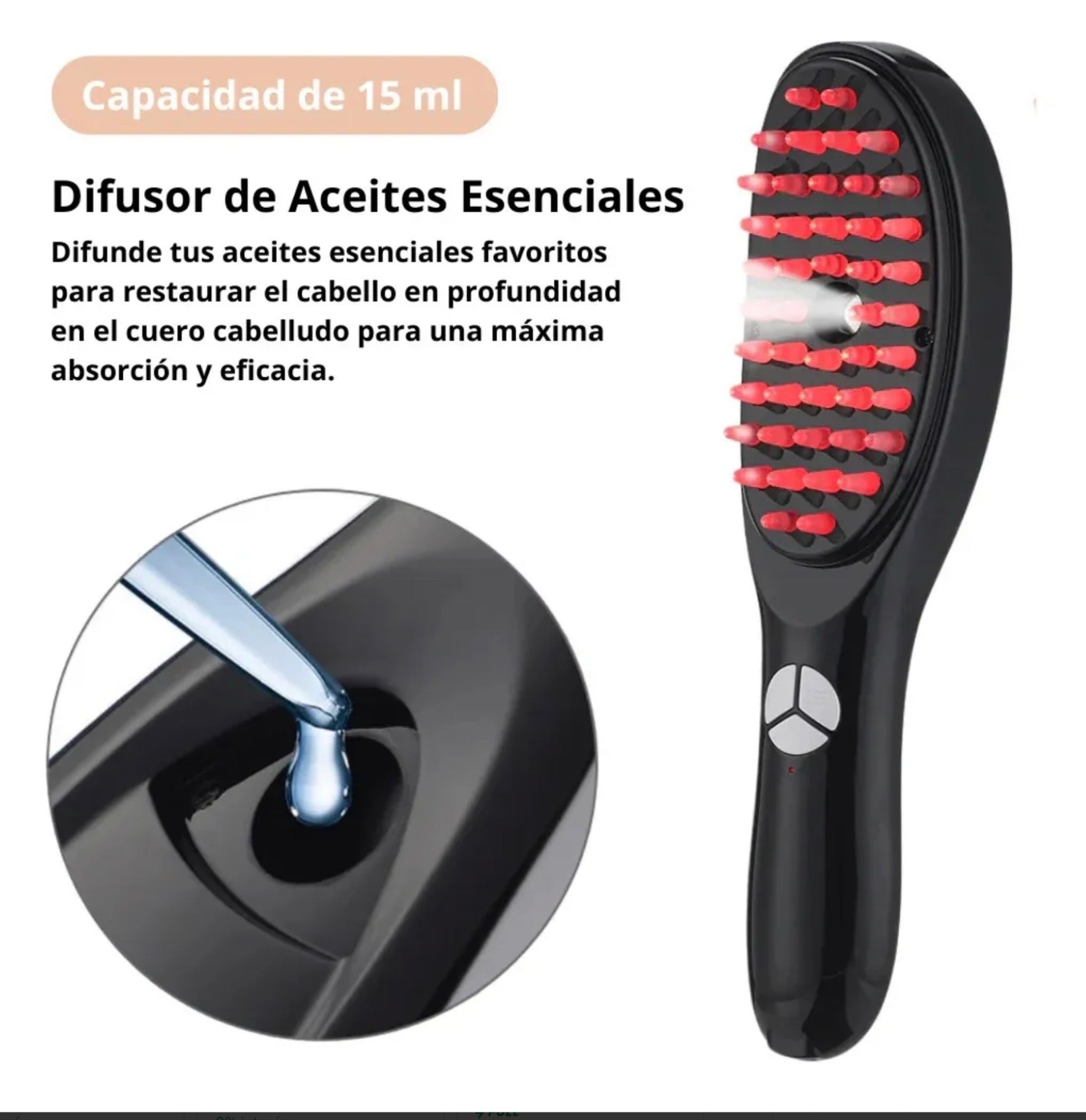 CEPILLO DE TERAPIA CAPILAR