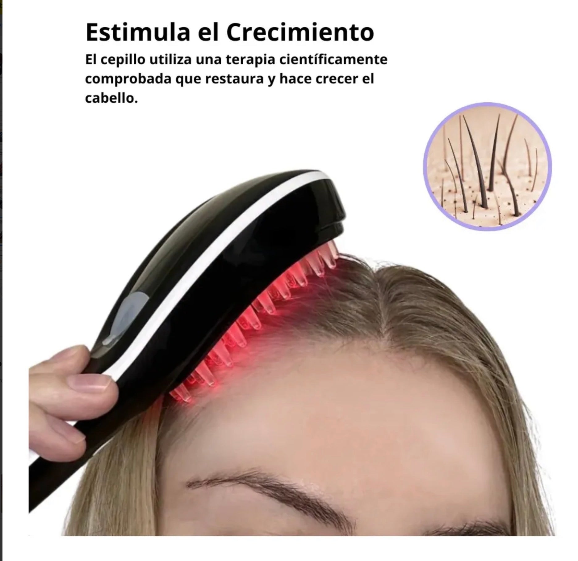 CEPILLO DE TERAPIA CAPILAR