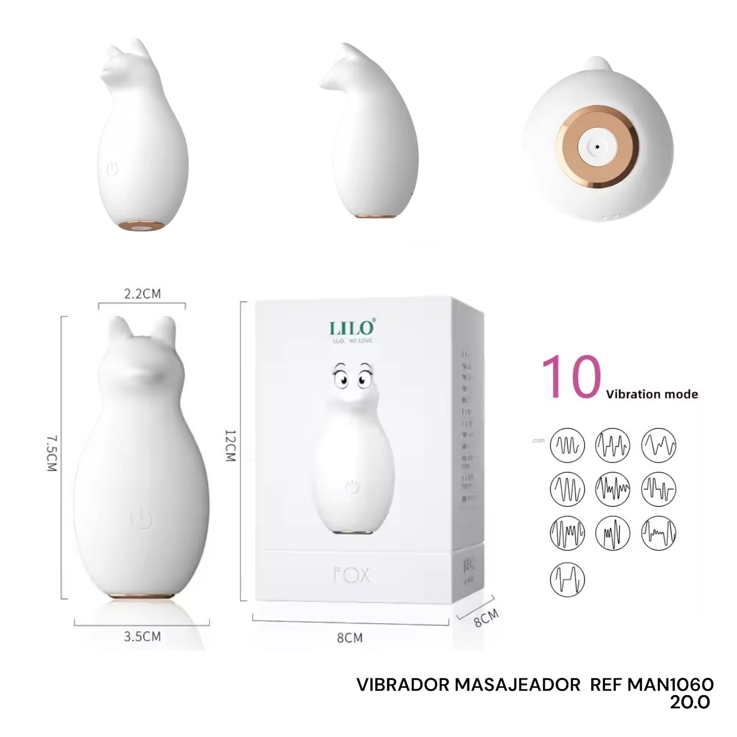 VIBRADOR MASAJEADOR