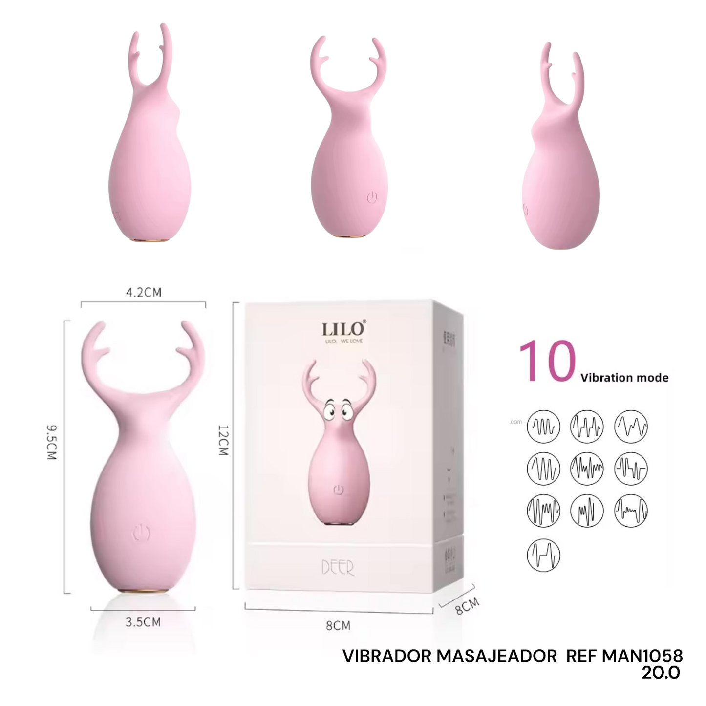 VIBRADOR MASAJEADOR