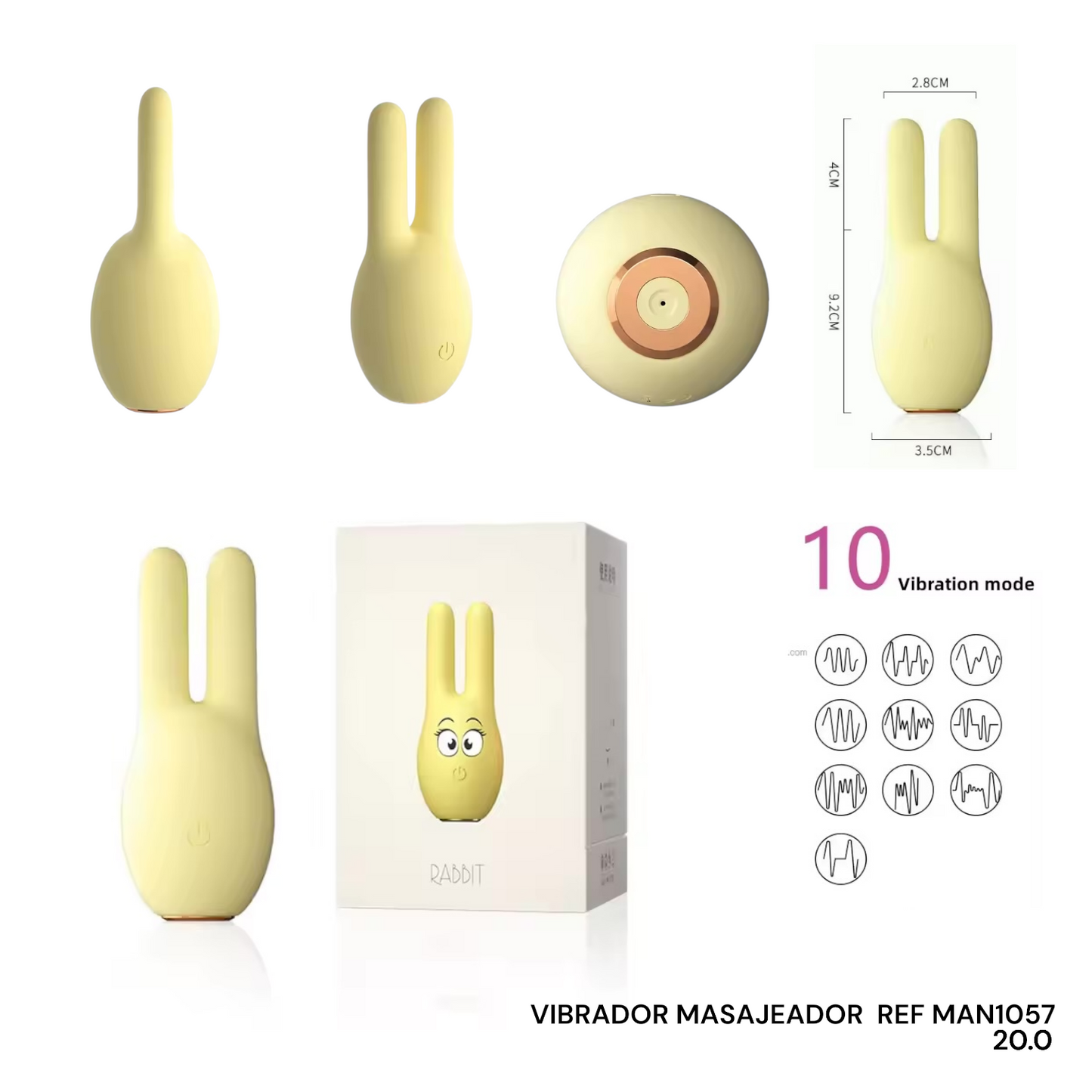 VIBRADOR MASAJEADOR