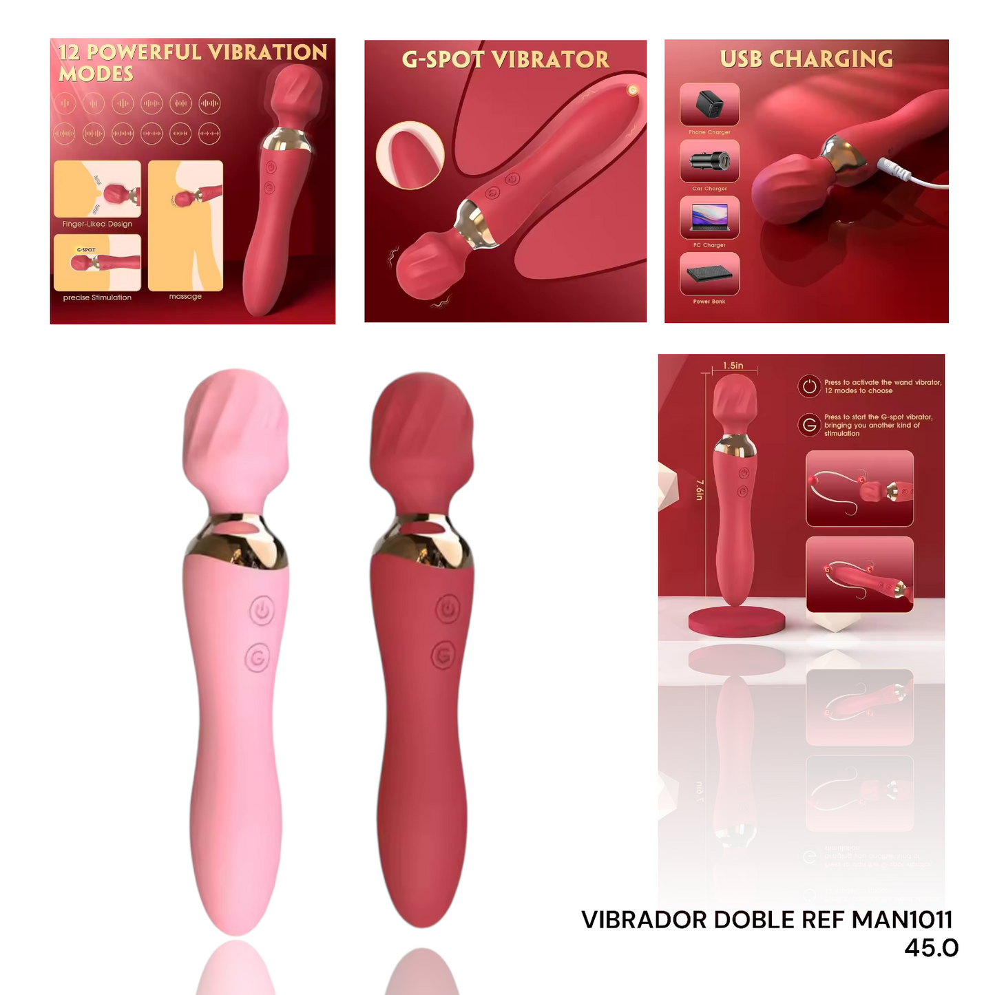 VIBRADOR DOBLE