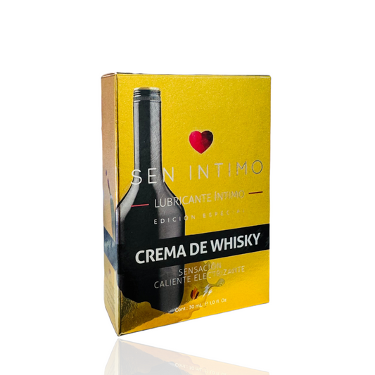 Lubricante y electrizante crema de whisky