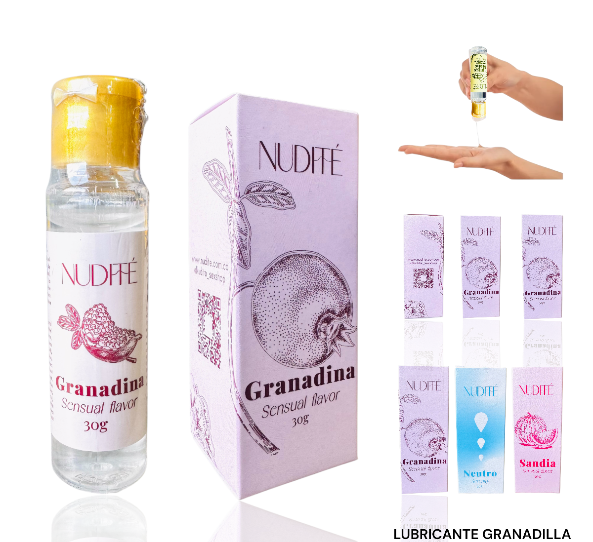 Lubricante granadilla