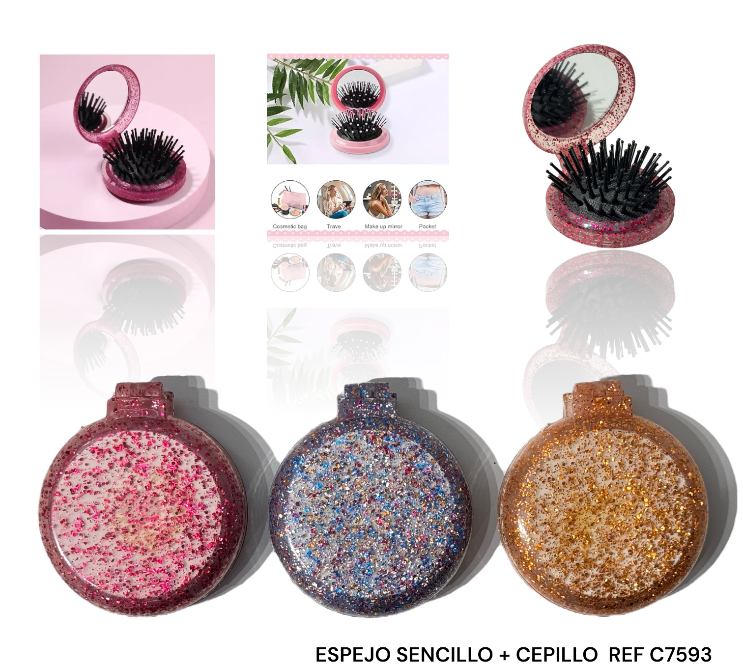Cepillo con espejo