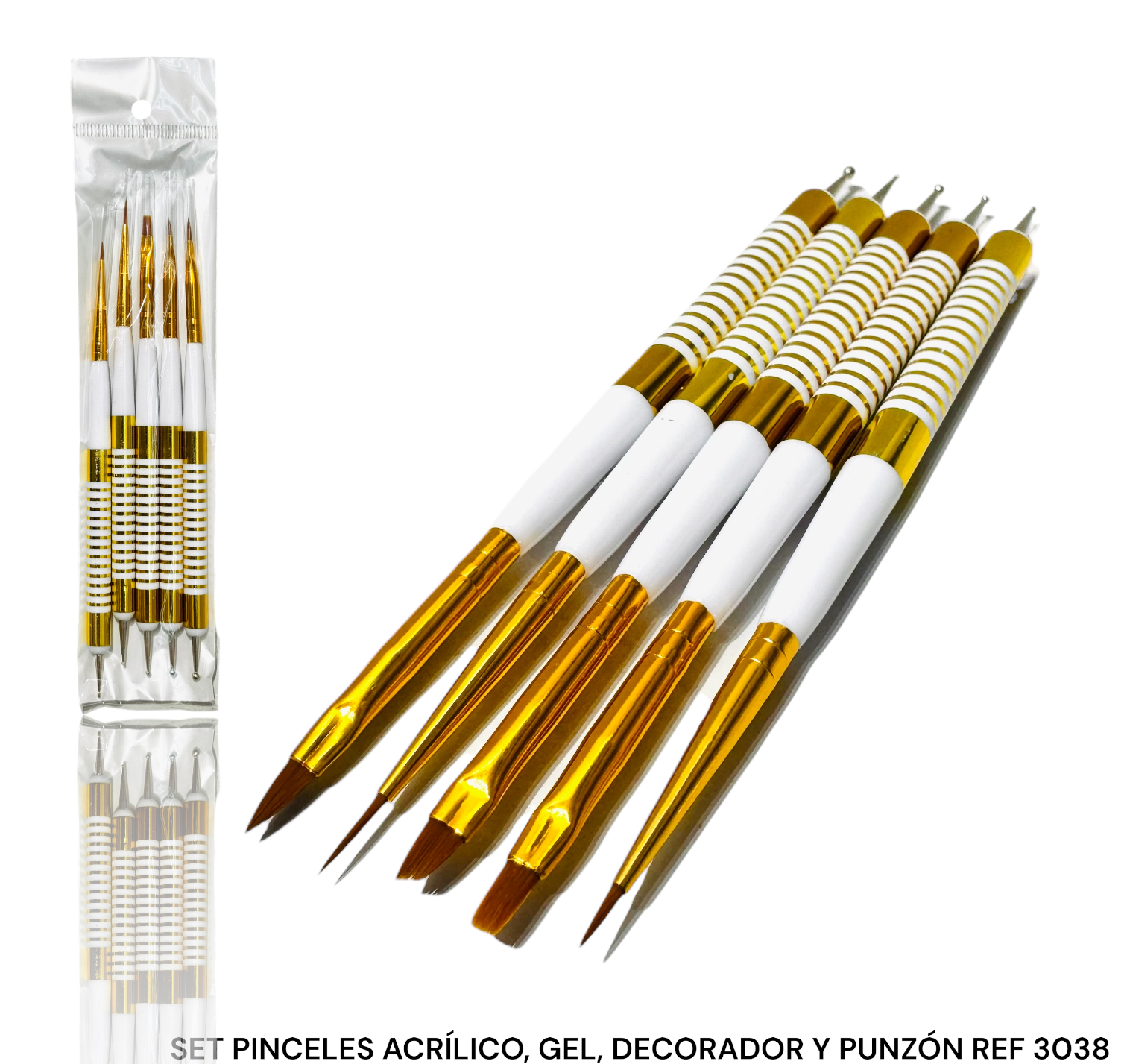 SET DE  PINCELES MAS REPUJADORES