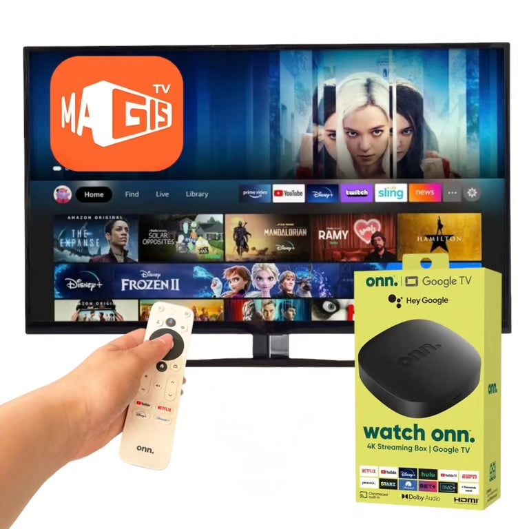 Watch Onn 4k con MAGIS TV