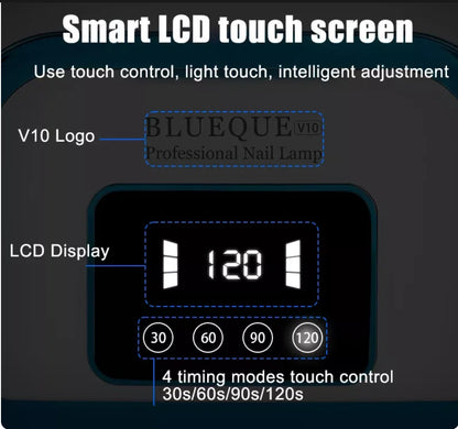 LAMPARA INALAMBRICA LED/UV 120W