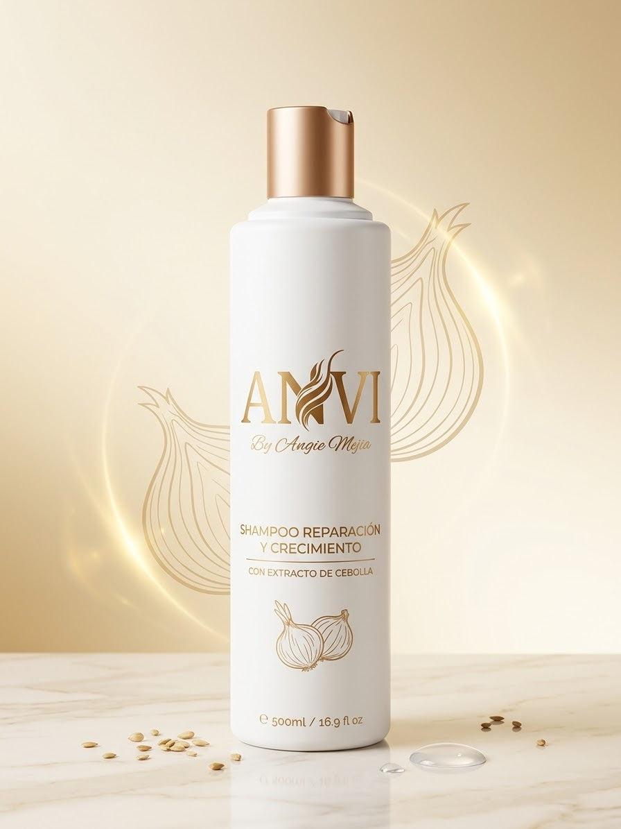 SHAMPOO ANVI REPARACIÓN Y CRECIMIENTO 500ML