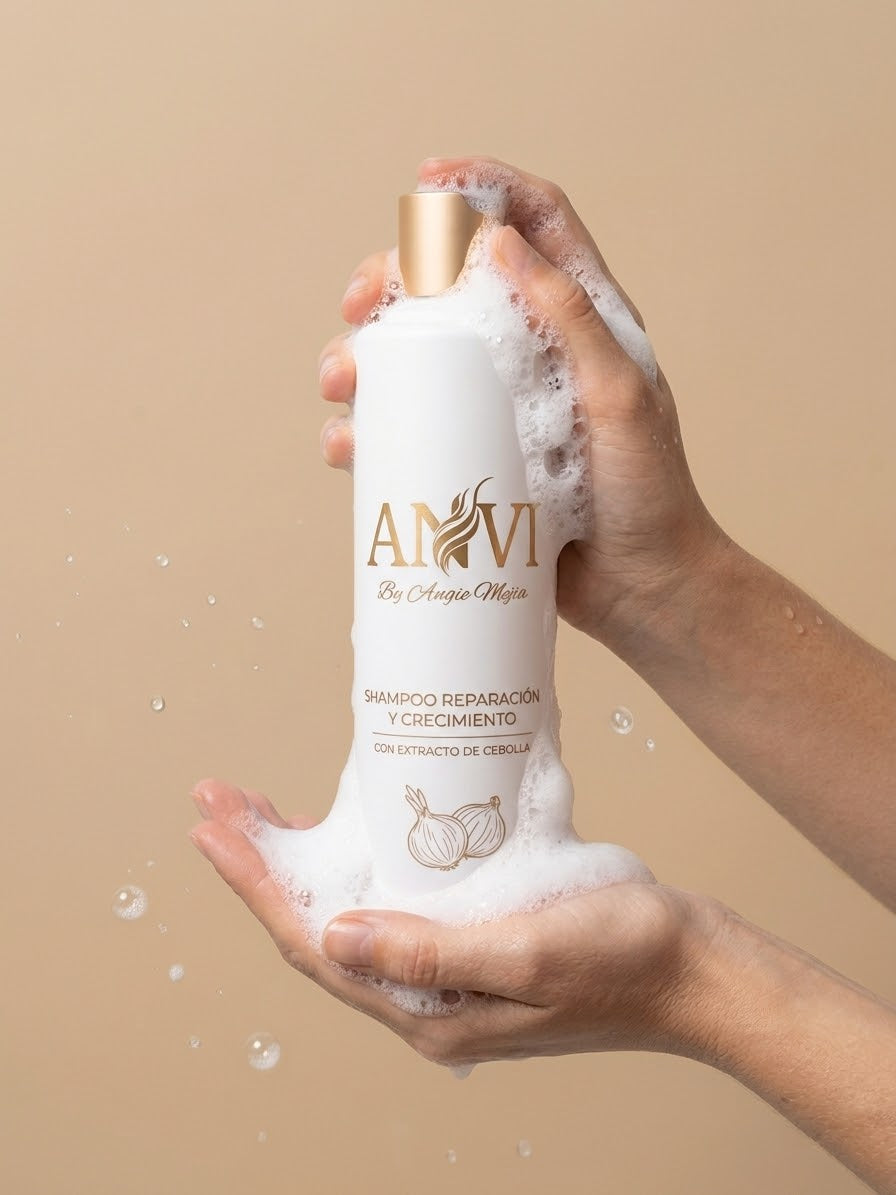 SHAMPOO ANVI REPARACIÓN Y CRECIMIENTO 500ML