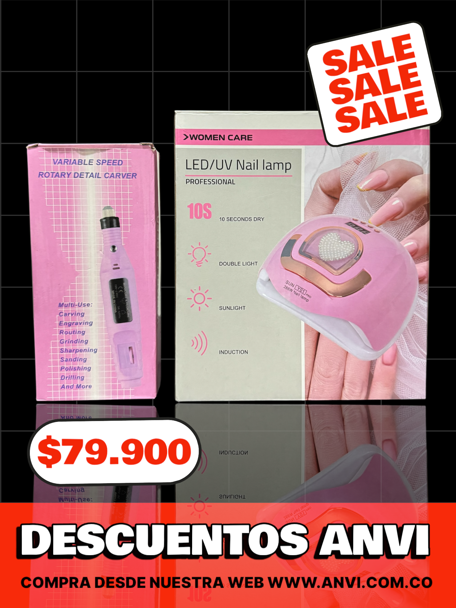 COMBO UÑAS