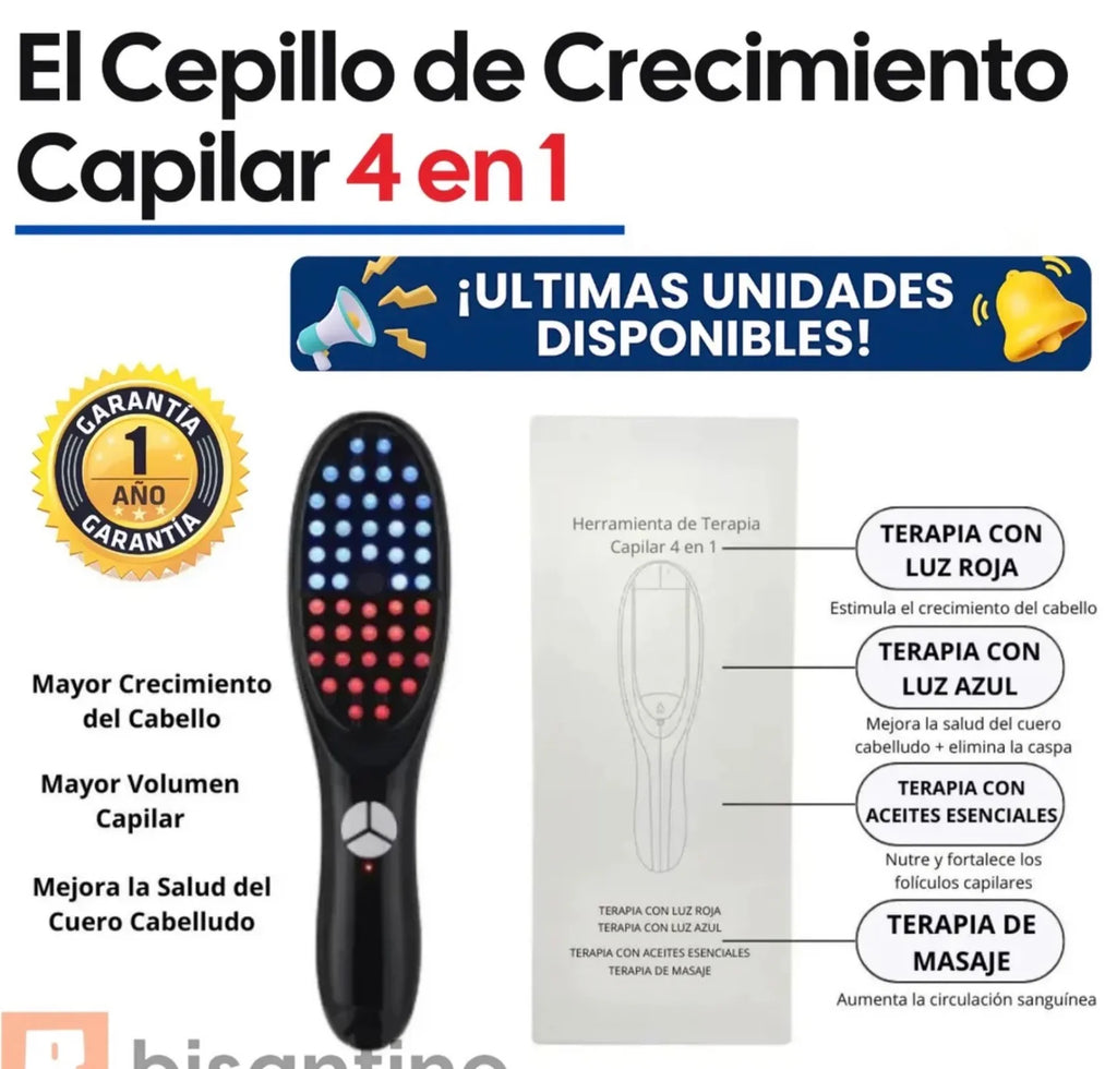 COMBO ACEITE CAPILAR  + CEPILLO TERAPIA CAPILAR (Envío Gratis)