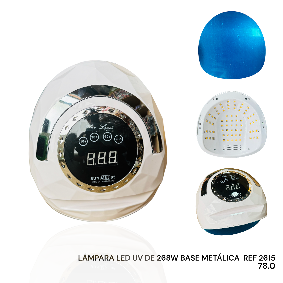 LAMPARA LED UV DE 268W BLANCA