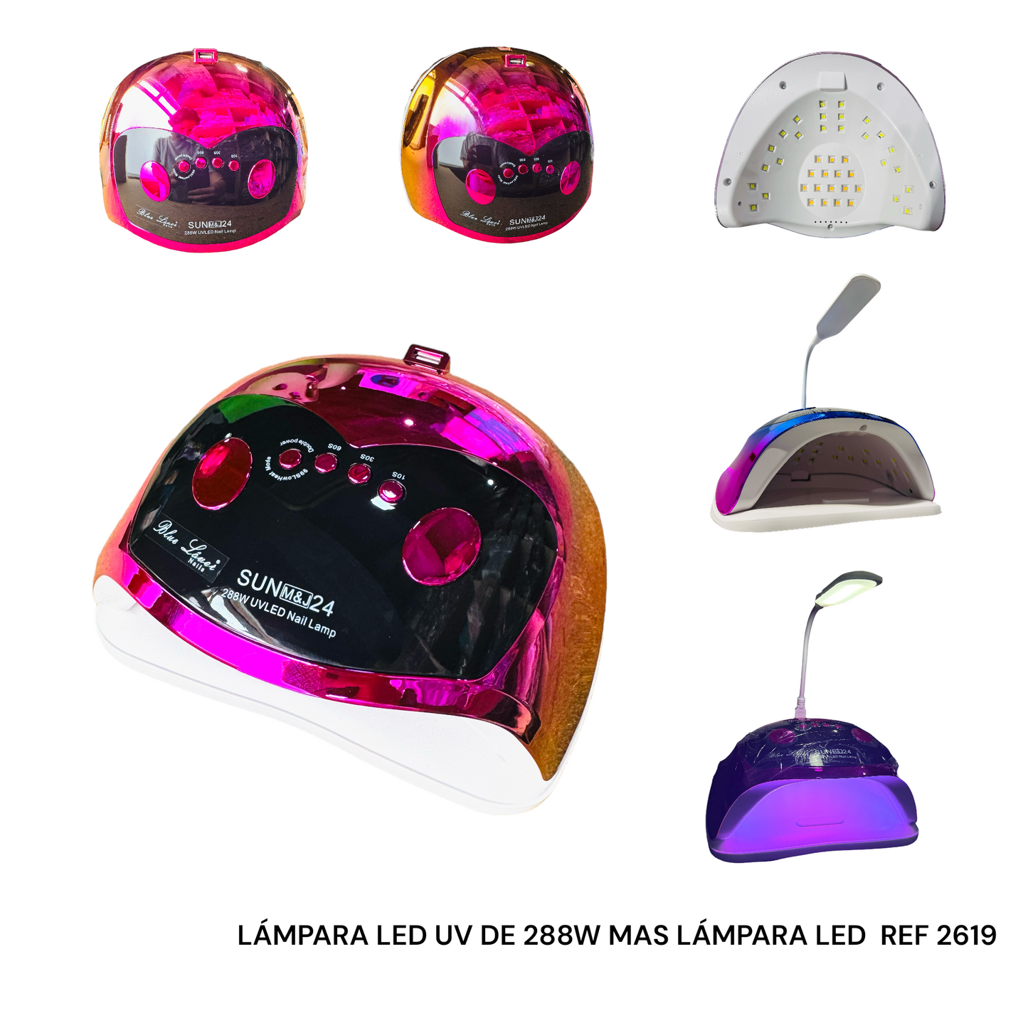 LAMPARA LED/UV 288W MAS LAMPARA LED TORNASOL