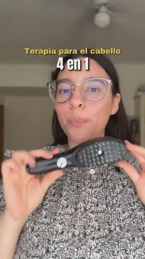 COMBO ACEITE CAPILAR  + CEPILLO TERAPIA CAPILAR (Envío Gratis)